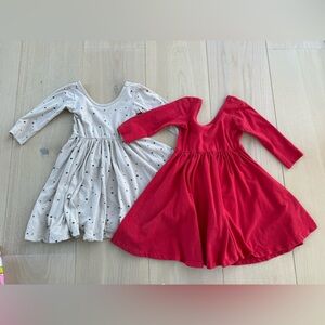 PLAY condition TWO Alice + Ames Long Sleeve Twirl Dresses
